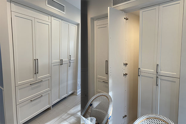 Speakeasy Pantry Door