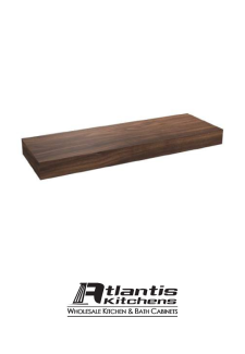 Allure Floating Shelf - Walnut