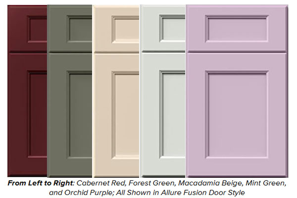 Fabuwood’s New 2025 Color Offering Bold, Timeless Hues for Your Kitchen Fabuwood’s New 2025 Color Offering Bold, Timeless Hues for Your Kitchen