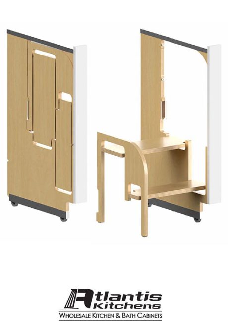 Allure Step Stool Pull Out