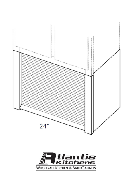 Allure Straight Appliance Garage