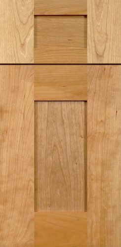 Wood: Shaker Wide 5pc Red Birch Natural Flat Wood: Shaker Wide 5pc Red Birch Natural Flat